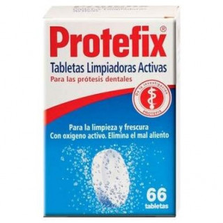 Protefix Limpiador Activo 66 Tabletas