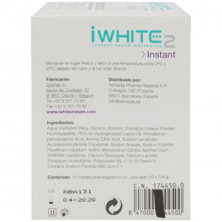 I-White Instant Molde Dental Blanqueamiento 10 Uds