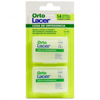 Lacer Ortolacer Cera De Ortodoncia 2X7 Barras