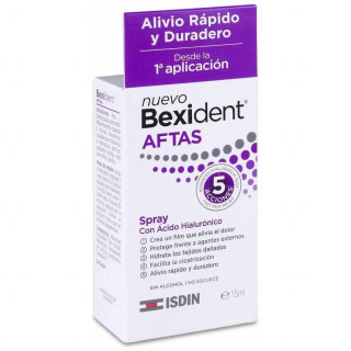 Isdin Bexident Aftas Spray Con Ácido Hialurónico 15Ml