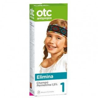 Otc Antipiojos Elimina Champú Permetrina 1,5%, 125 Ml
