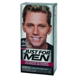 Just For Men Champú Colorante Castaño Claro, 1 Ud