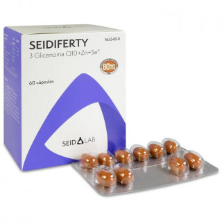 Seidiferty Glicenoina Q10 Zn Se Dha 60Cápsulas