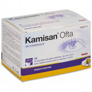 Kamisan Ofta Sin Conservante Higiene Periocular 28Uds